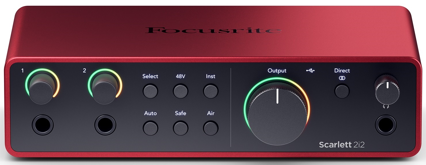 Focusrite Scarlett 2i2 4th Gen