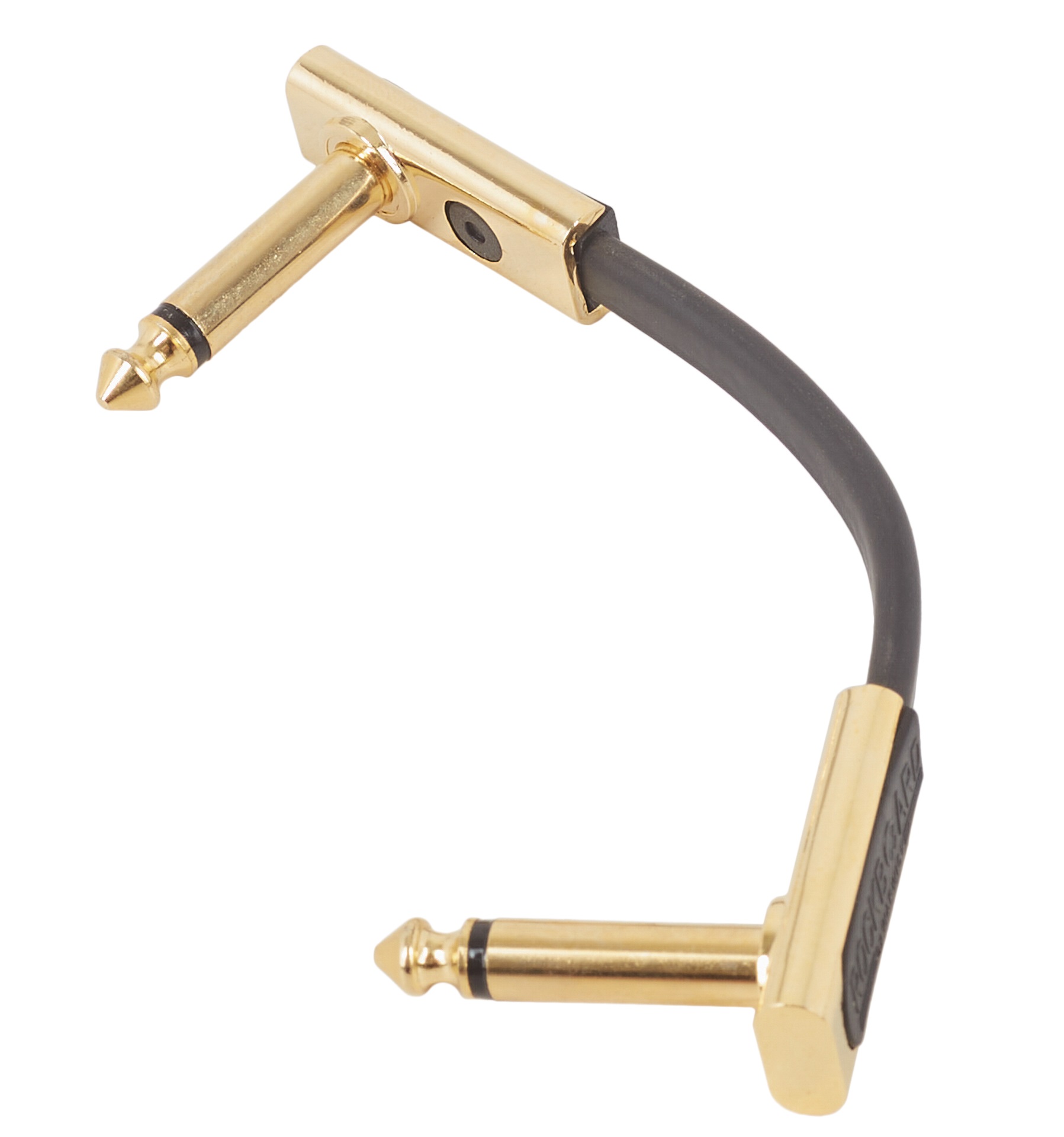 Fotografie RockBoard Flat Patch Cable Gold 5 cm Rockboard