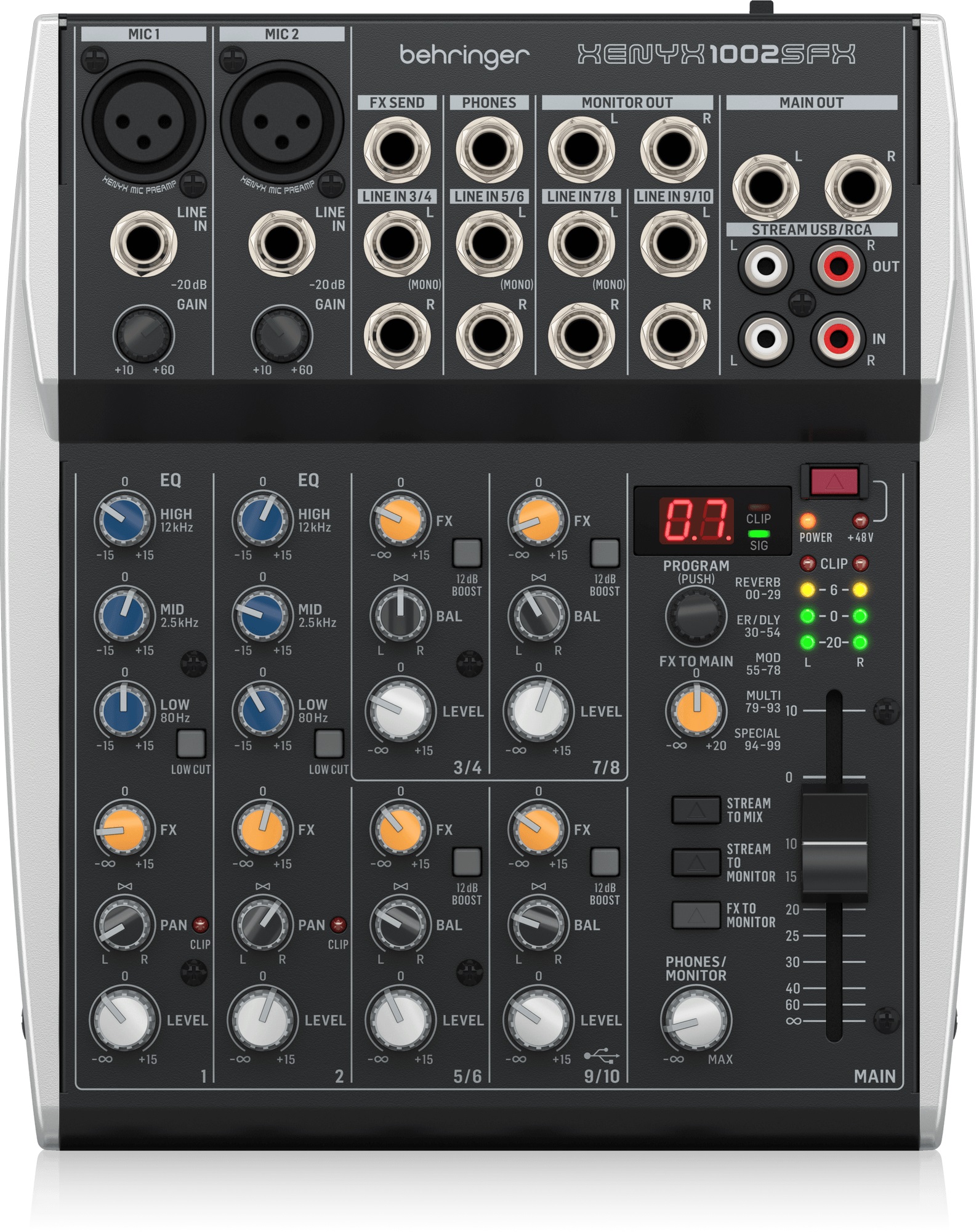 Fotografie Behringer XENYX 1002SFX