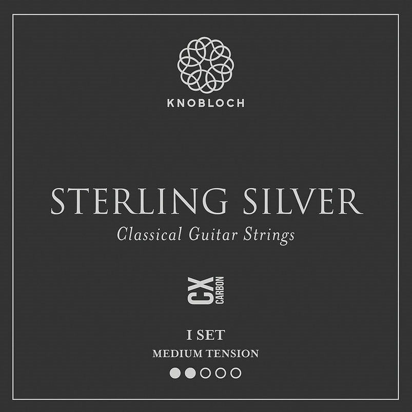 Knobloch STERLING SILVER CX Carbon Medium Tension 33.5