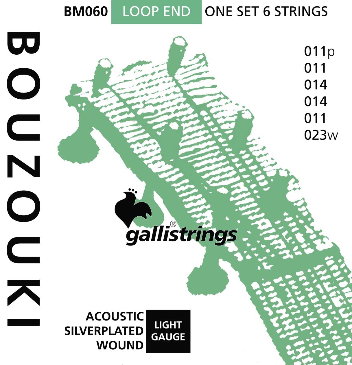 Fotografie Galli BM60 6-String Silverplated