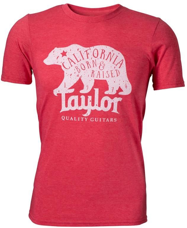 Fotografie Taylor Men's SST CA Bear Heather Red XL