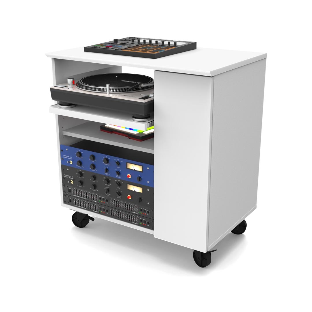 Glorious Modular Side Rack White