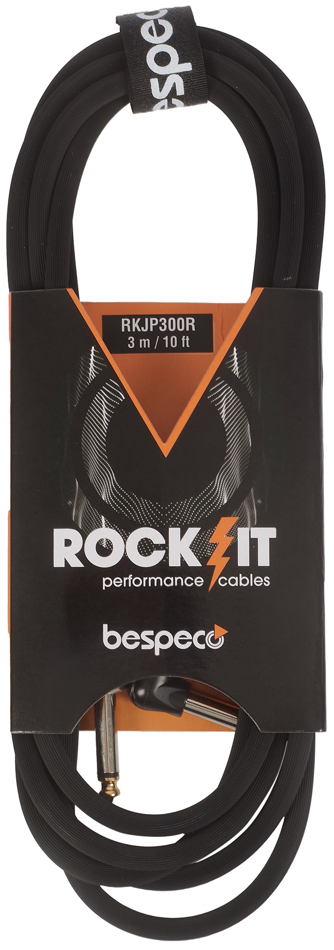 Fotografie Bespeco ROCKIT Instrument Cable 4,5 m Right Angle