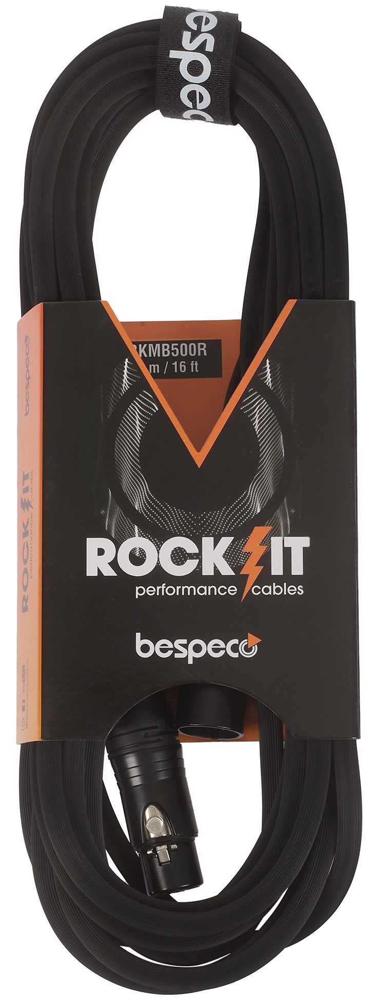 Fotografie Bespeco ROCKIT Microphone Cable XLR M - XLR F 5 m