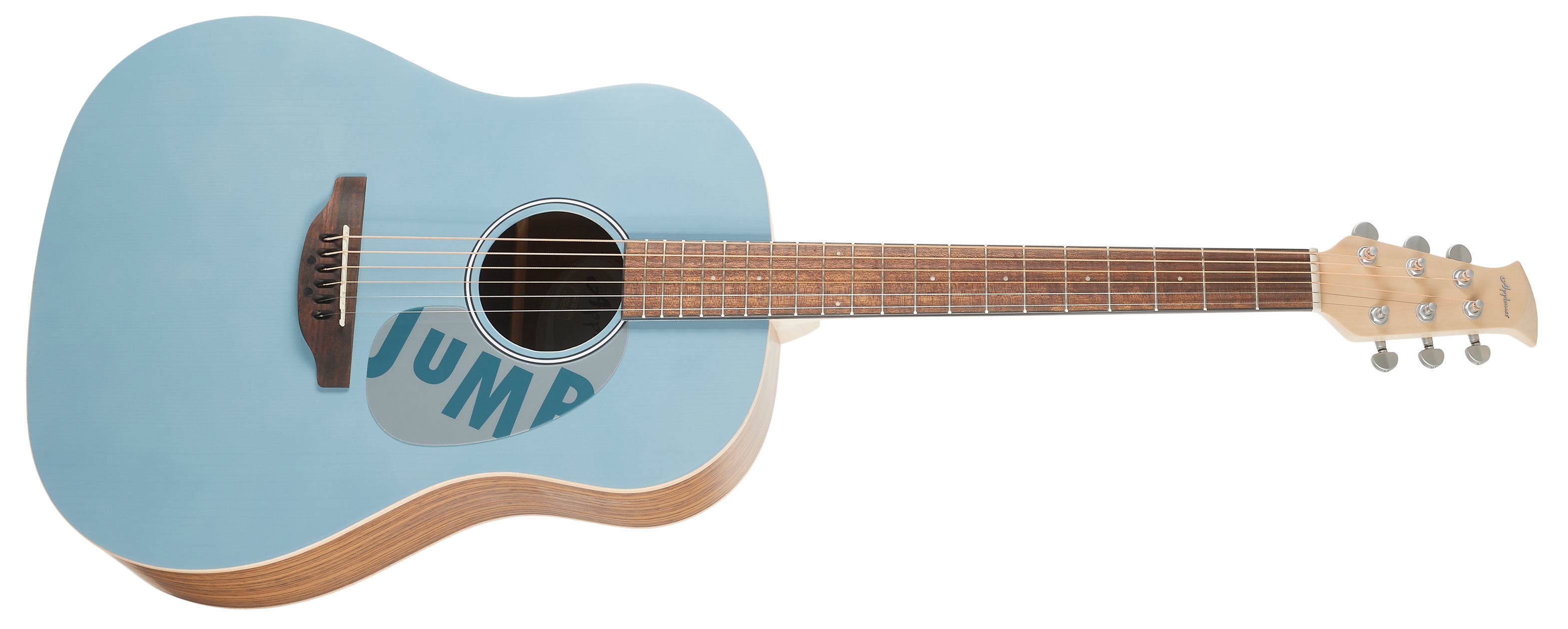 Fotografie Applause Jump Slope Shoulder Dreadnought Lagoon