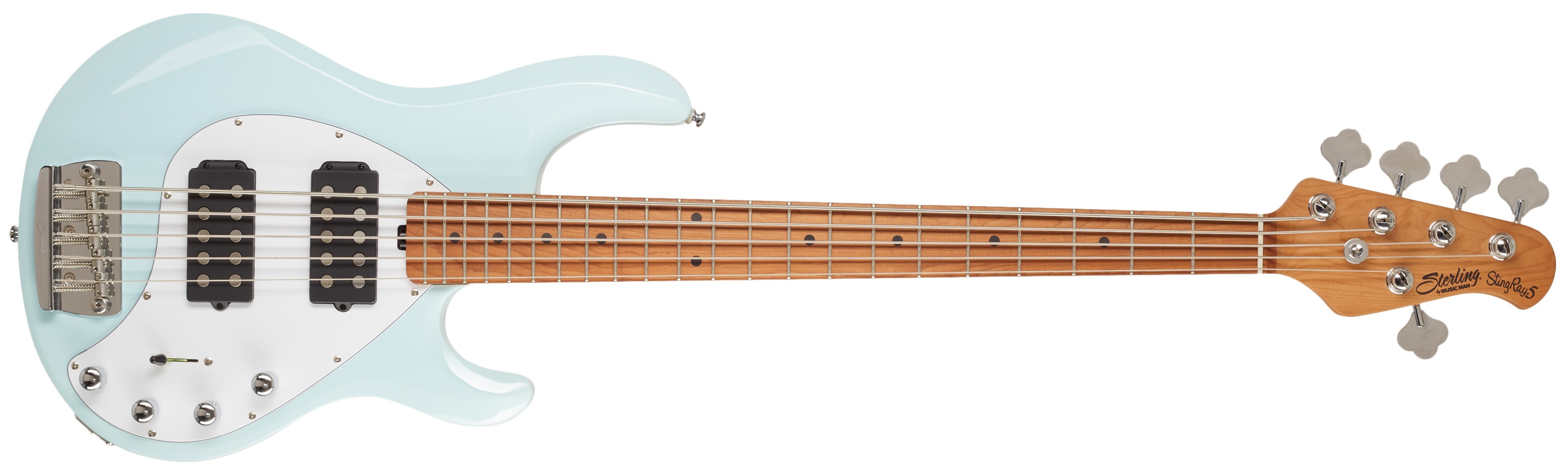 Sterling by Music Man StingRay5 HH Daphne Blue Limited