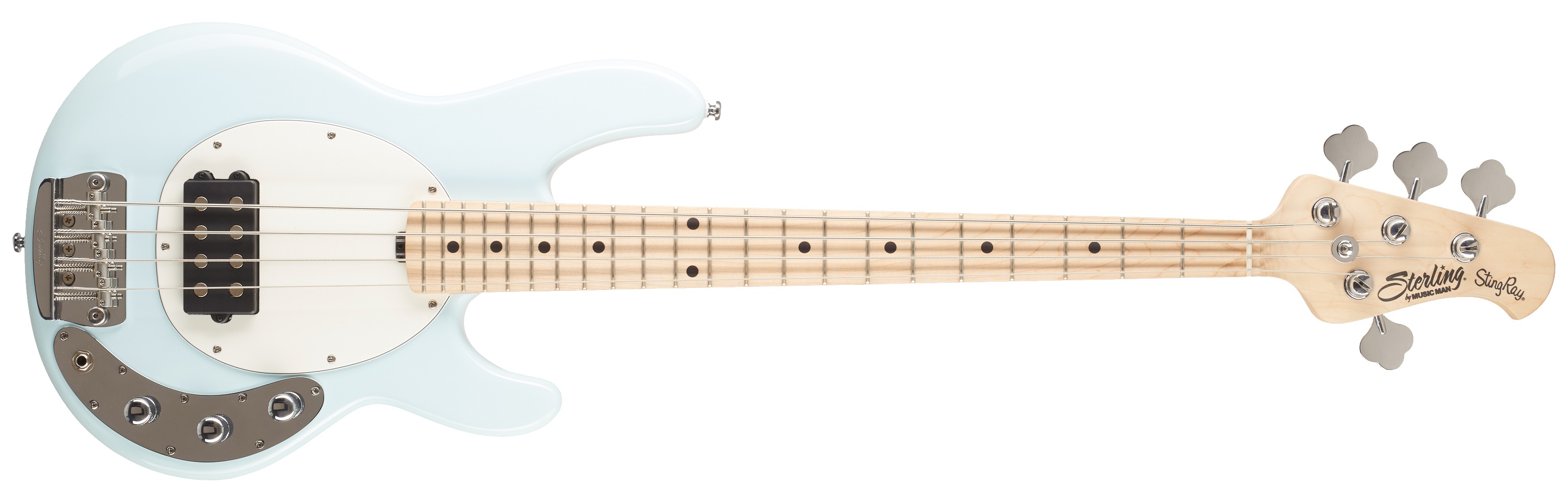 Sterling by Music Man Short Scale StingRay Daphne Blue