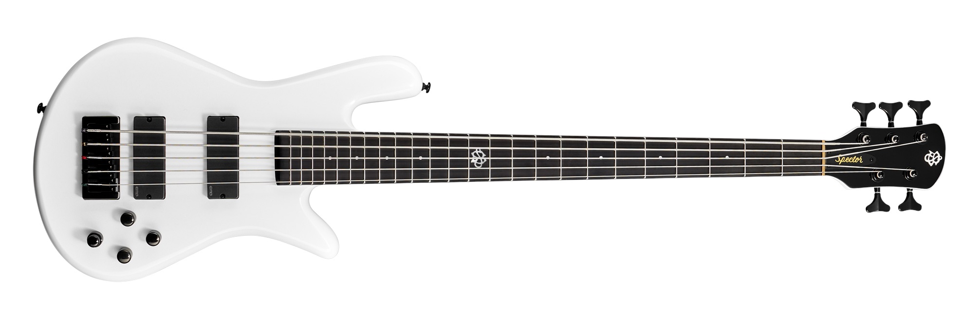 Spector NS Ethos HP 5 White Sparkle Gloss
