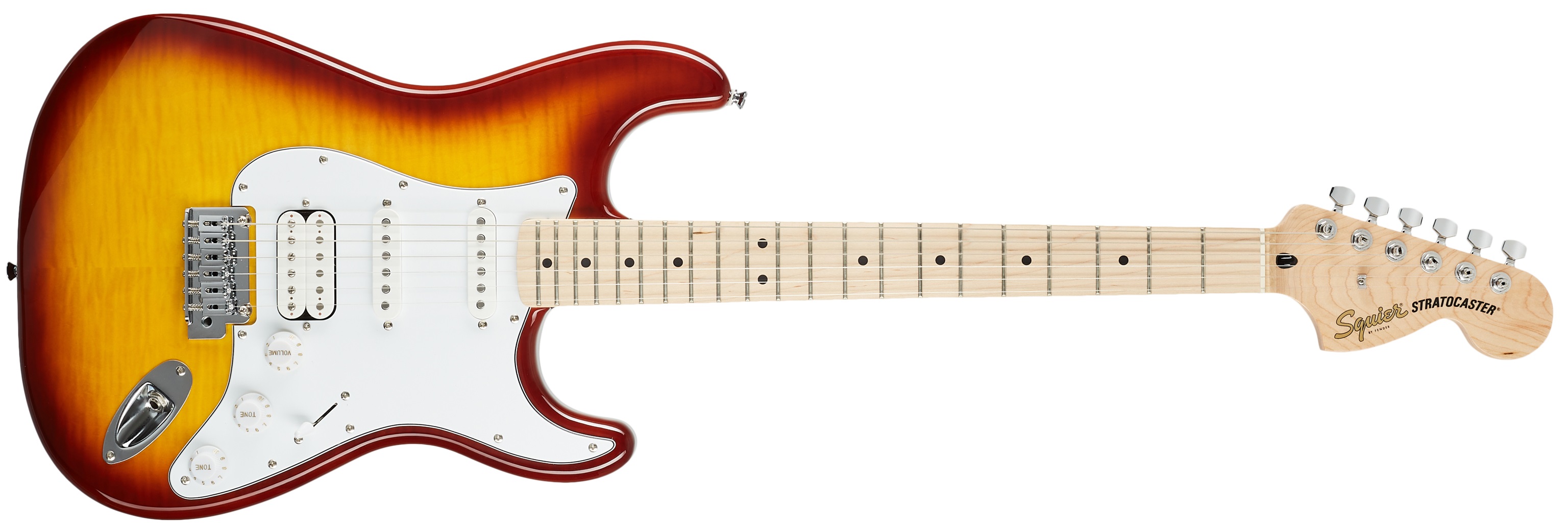 Fender Squier Affinity Series Stratocaster FMT HSS MN SSB