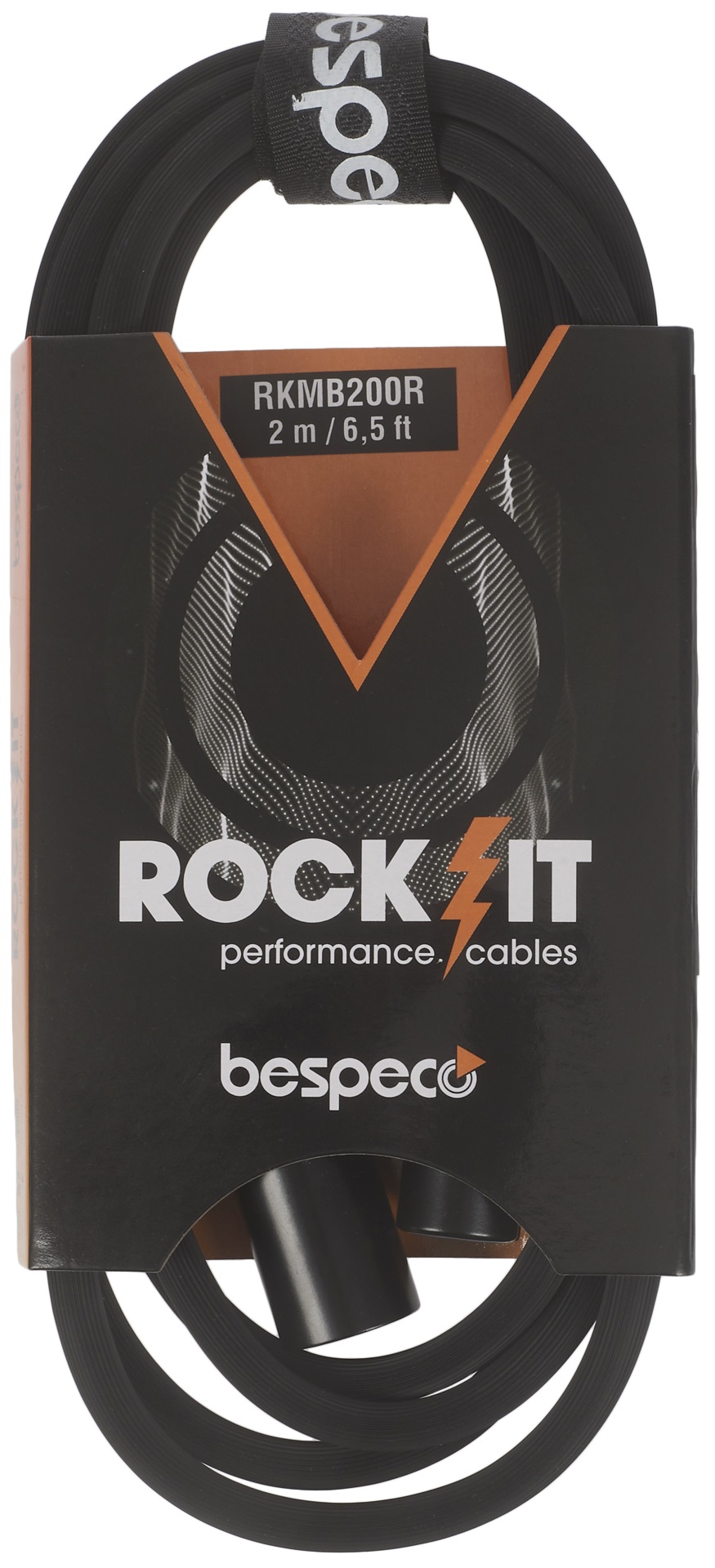 Fotografie Bespeco ROCKIT Microphone Cable XLR M - XLR F 2 m