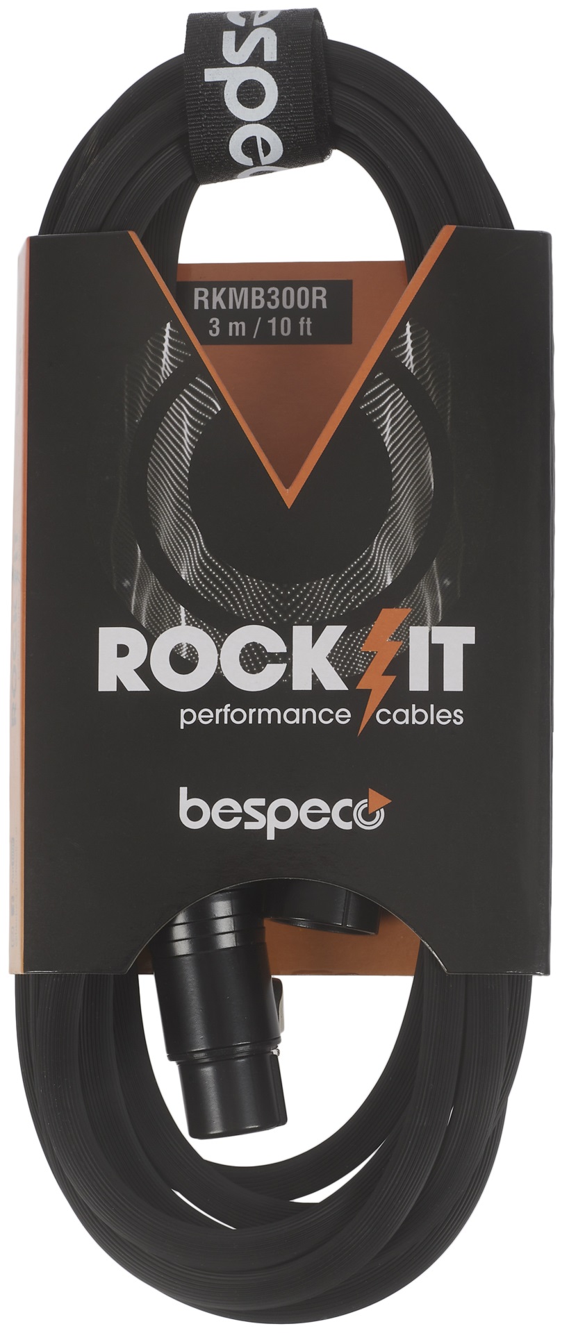 Fotografie Bespeco ROCKIT Microphone Cable XLR M - XLR F 3 m