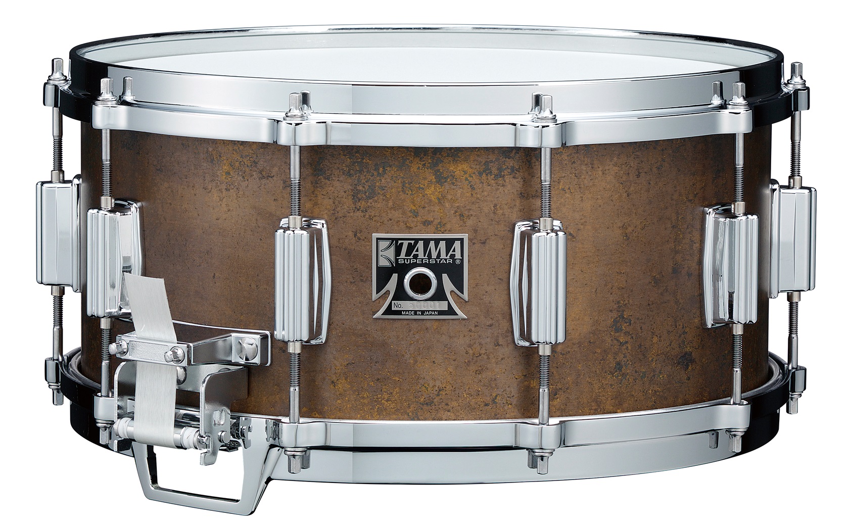 Fotografie Tama 14" x 6,5" Mastercraft The Bell Brass Snare Drum