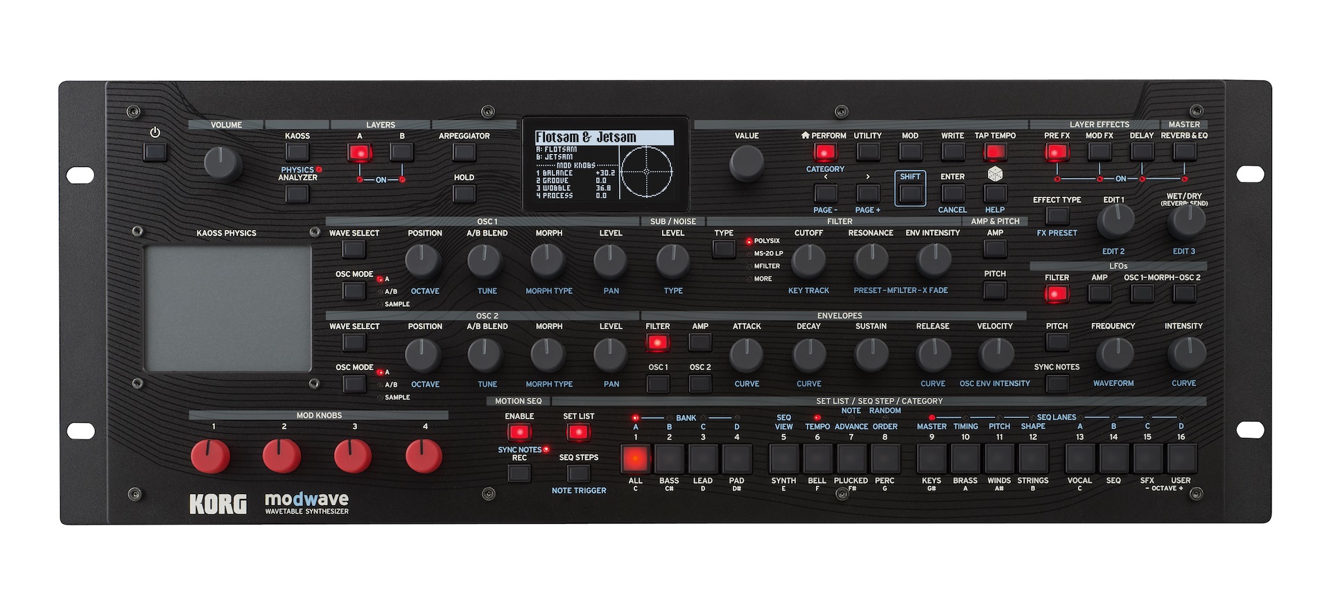 Fotografie Korg Modwave Module