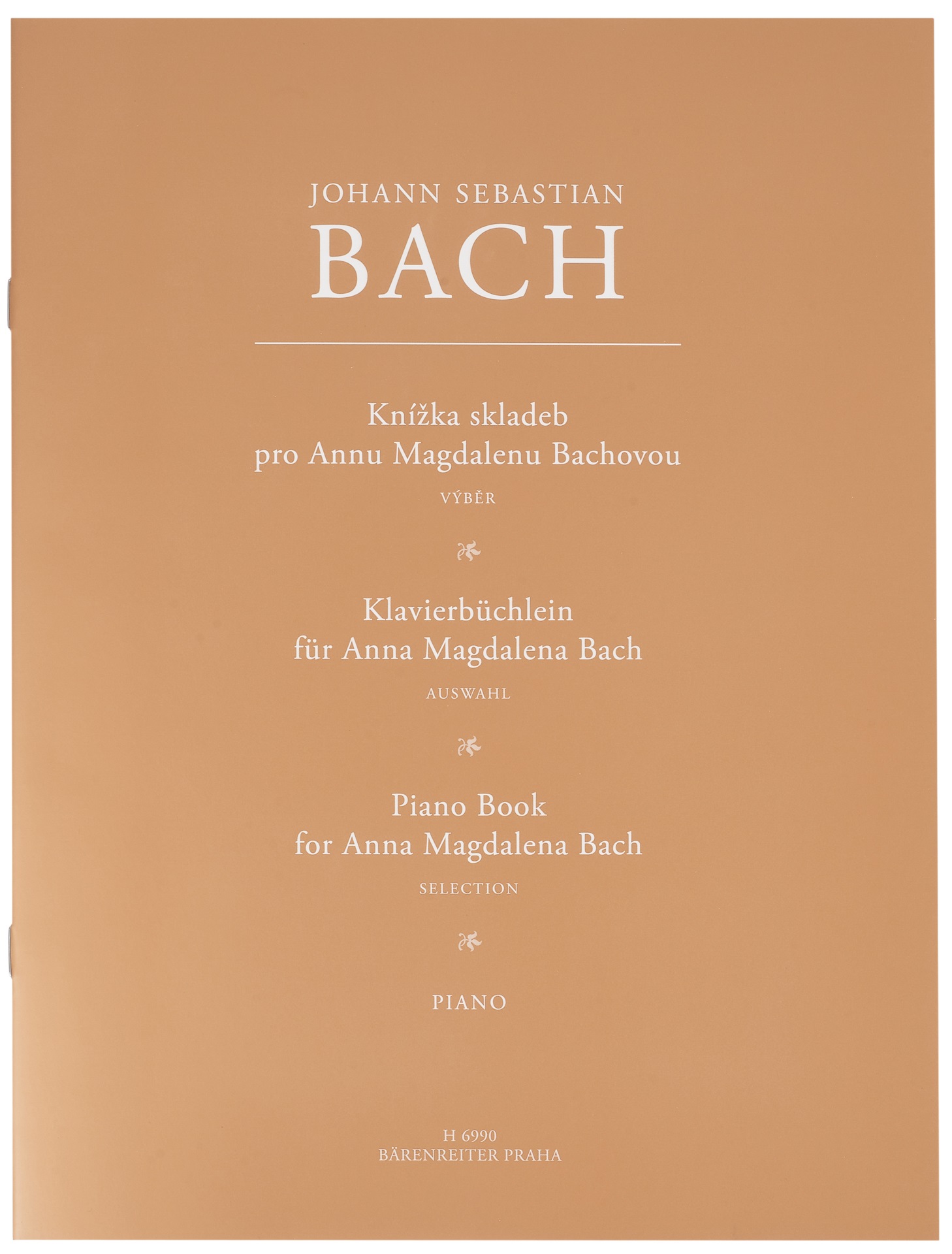 Fotografie Knížka skladeb pro Annu Magdalenu Bachovou - Johann Sebastian Bach