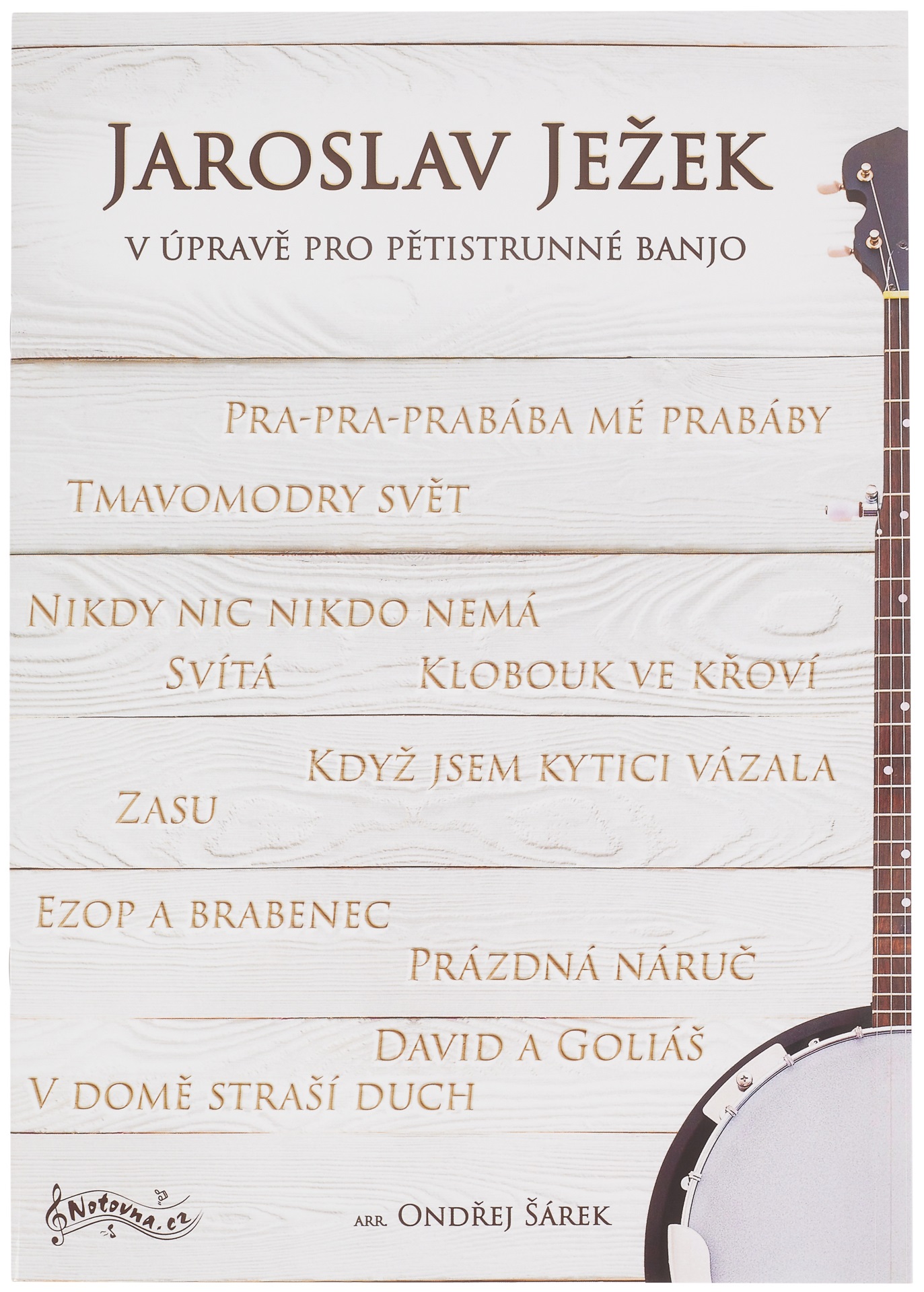 KN Jaroslav Ježek v úpravě pro pětistrunné banjo