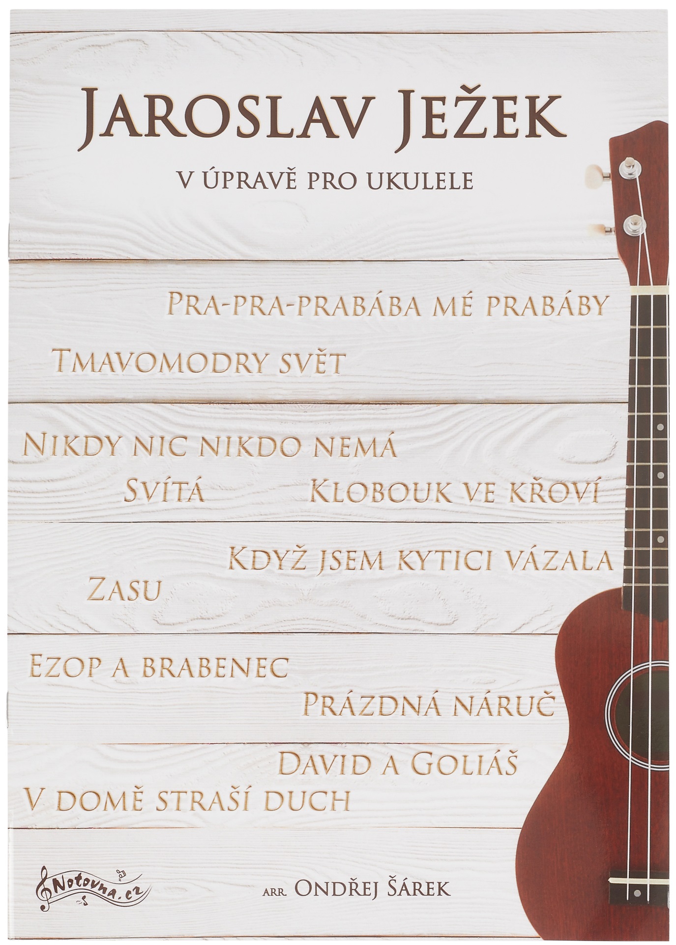 Fotografie KN Jaroslav Ježek v úpravě pro ukulele