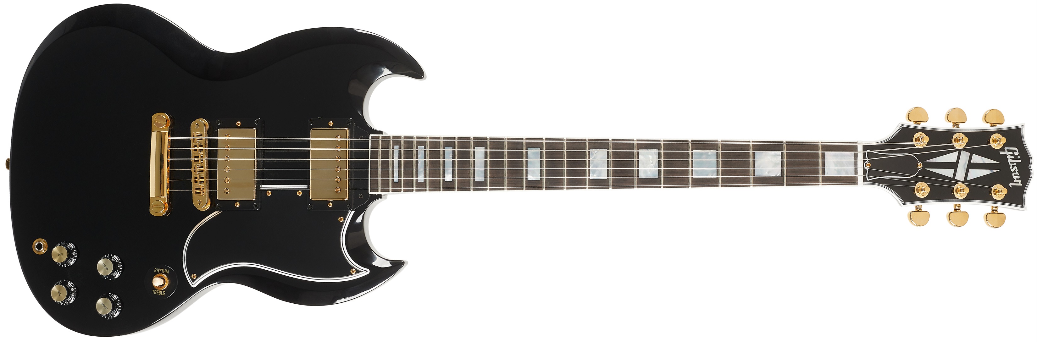 Gibson Custom Shop SG Custom 2-Pickup w/ Ebony Fingerboard Gloss Ebony