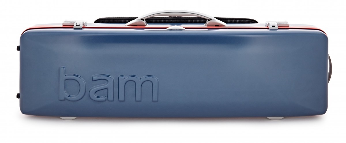 Fotografie Bam GRAFFITI Hightech Oblong Violin case Blue