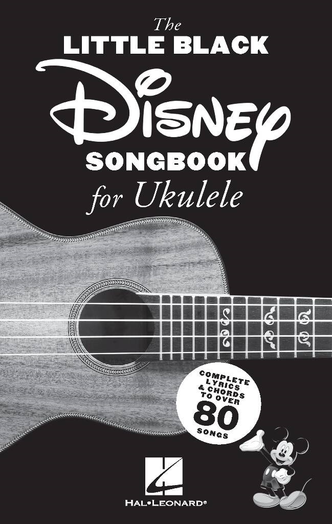 Fotografie MS The Little Black DISNEY Songbook for Ukulele