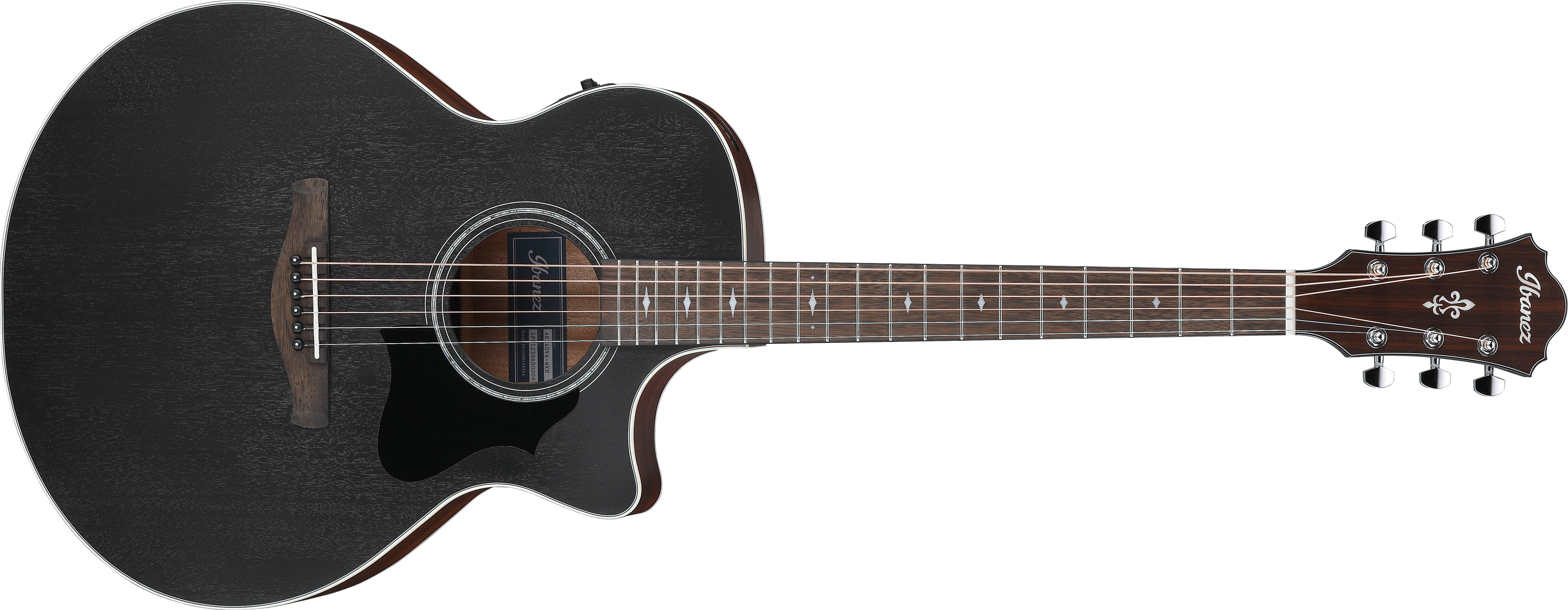 Ibanez AE140H Weathered Black