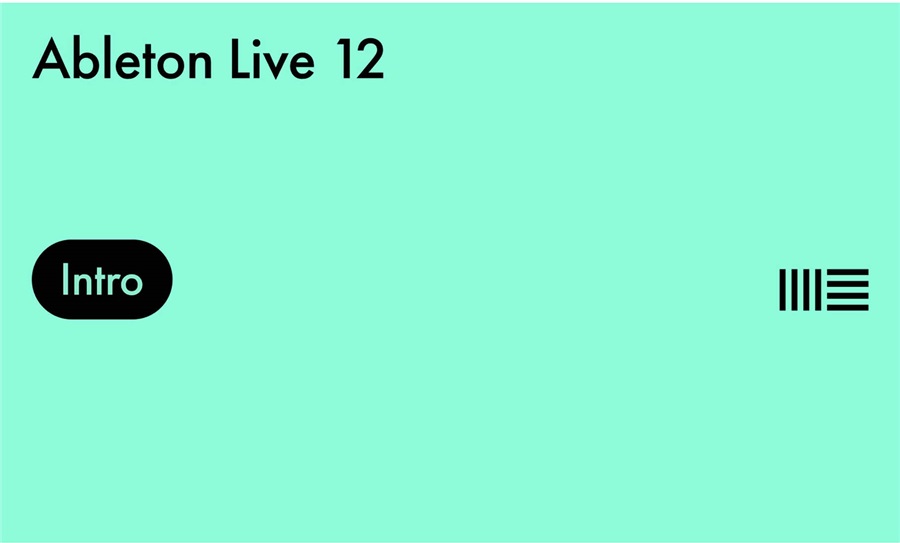Fotografie Ableton Live 12 Intro