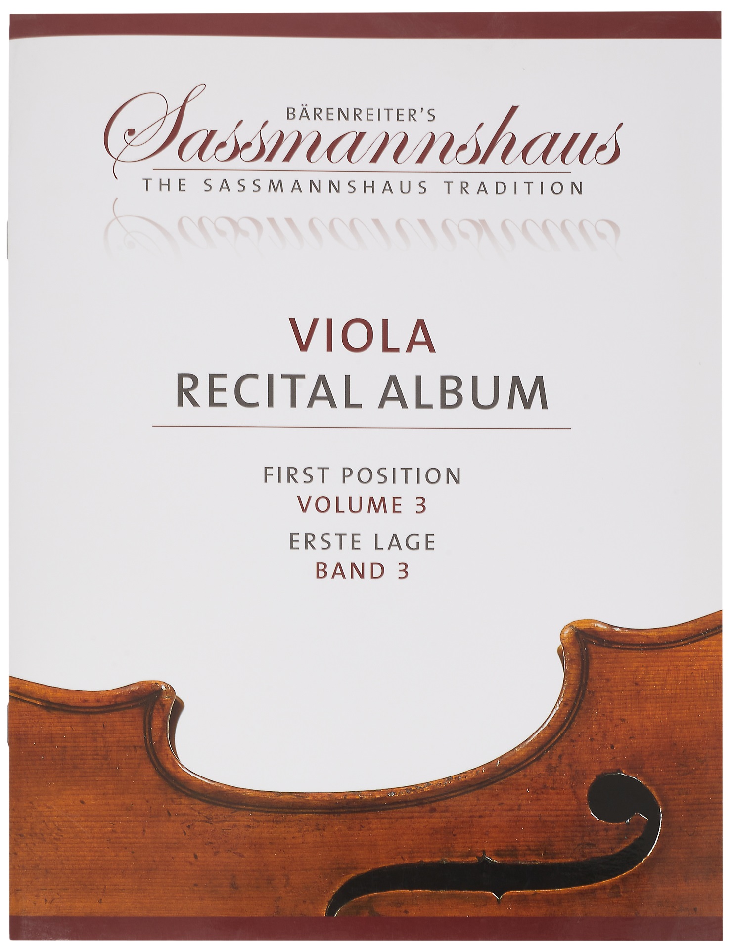 Fotografie Bärenreiter Viola Recital Album, Volume 3