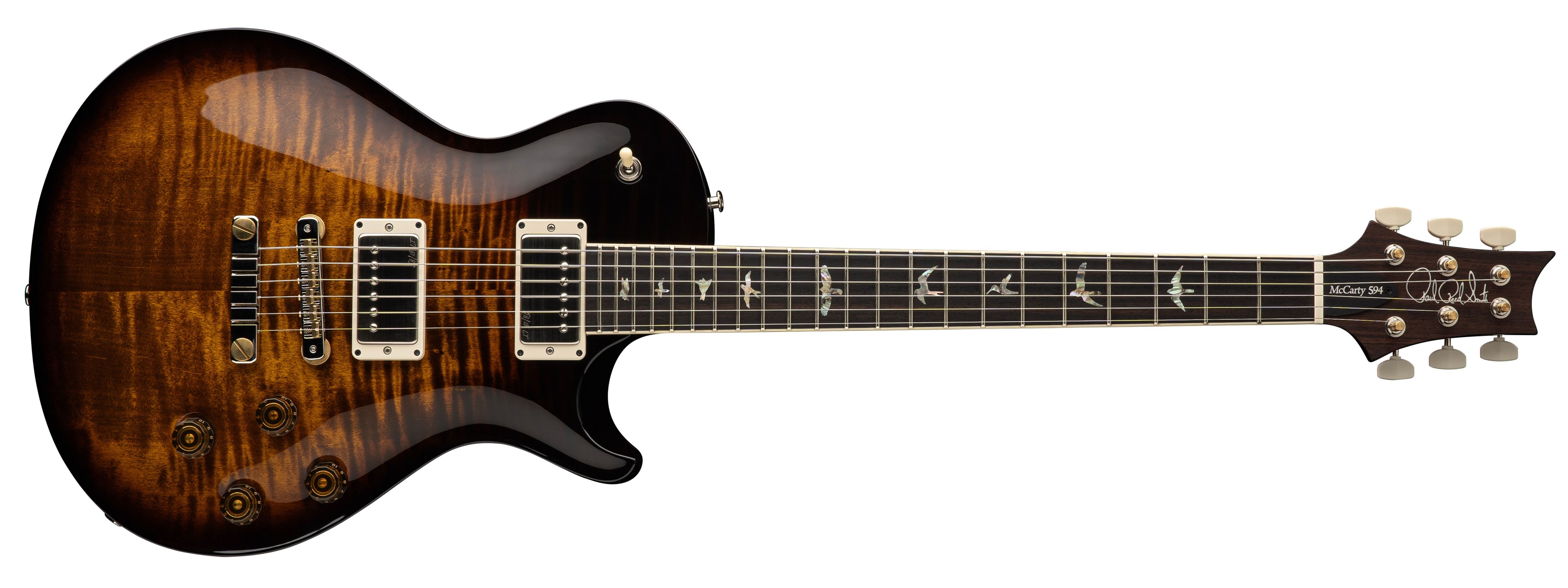 Fotografie PRS McCarty 594 Singlecut Black Gold Wraparound Burst