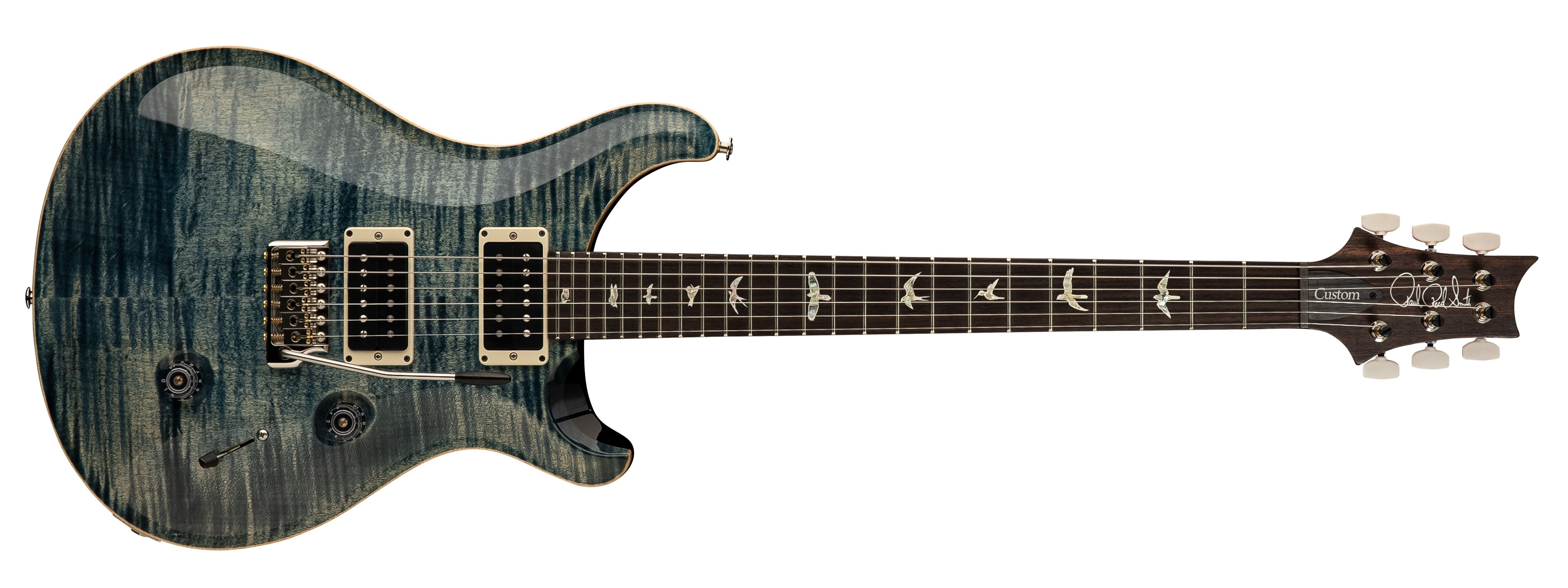 Fotografie PRS Custom 24 Faded Whale Blue