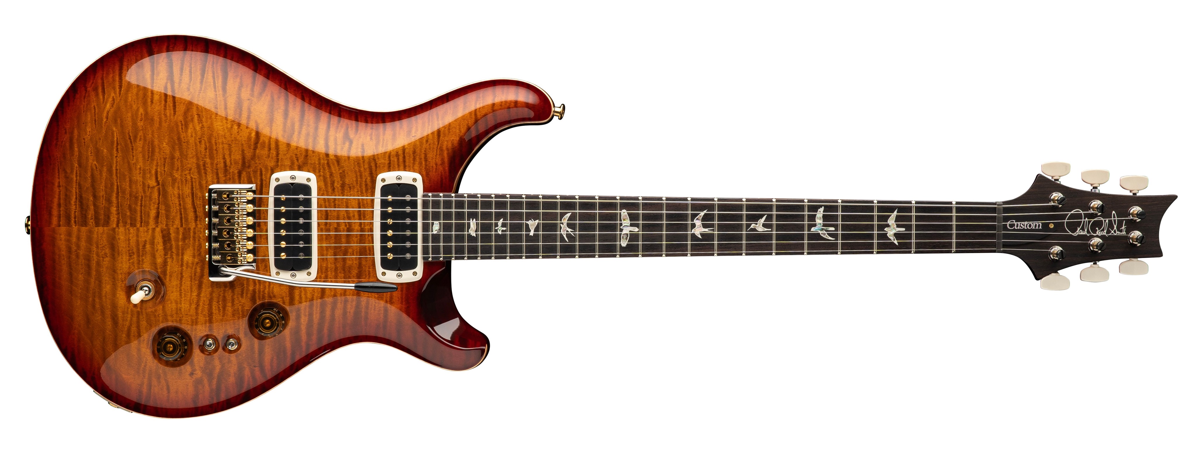 Fotografie PRS Custom 24-08 Dark Cherry Sunburst