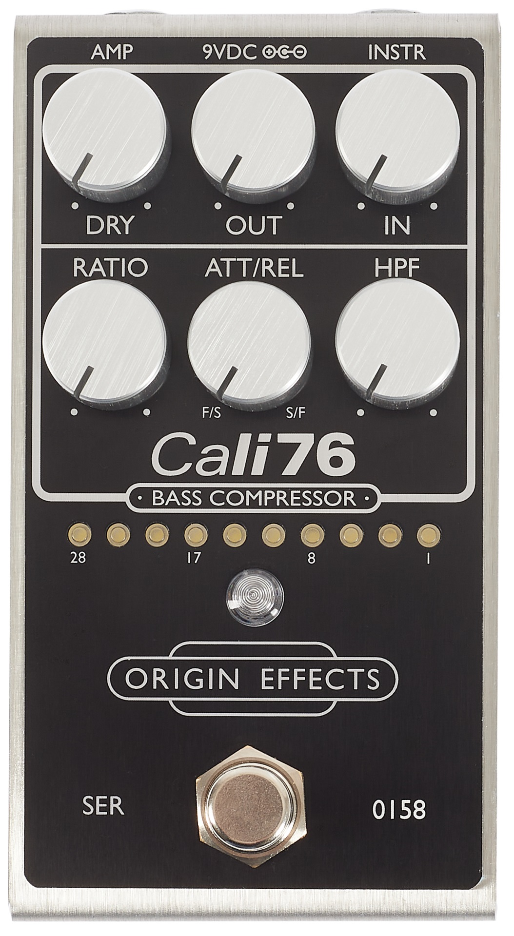 Fotografie Origin Effects Cali76 Bass Compressor Black