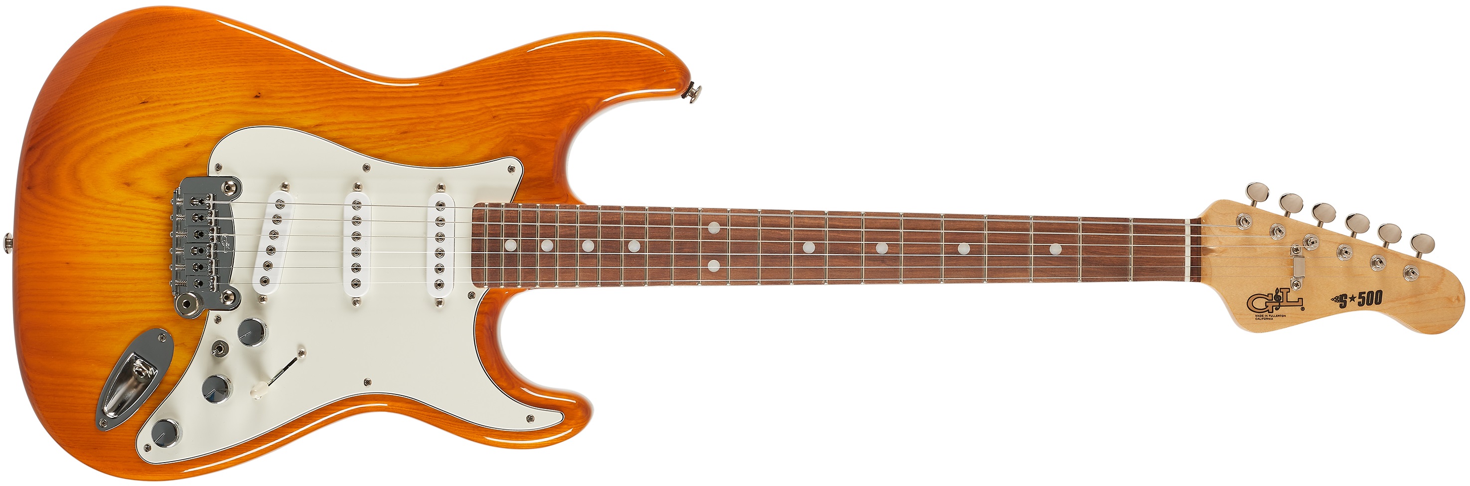 Fotografie G&L USA CLF Research S500 - Honeyburst