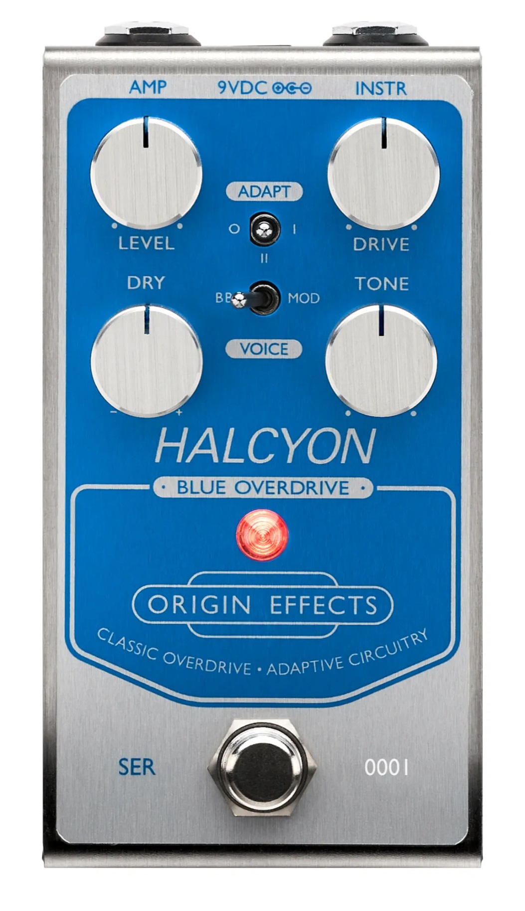 Fotografie Origin Effects Halcyon Blue Overdrive