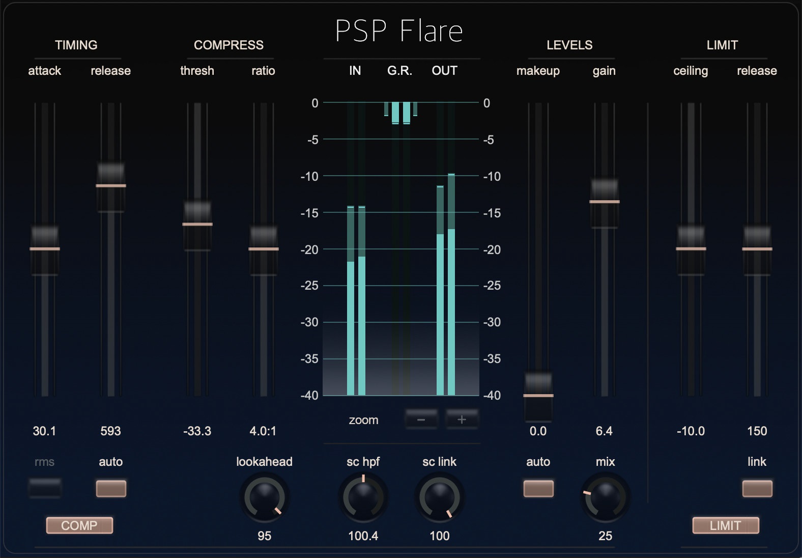 PSP Audioware Flare