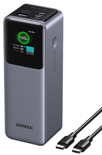 Fotografie Ugreen Powerbanka s rychlým nabíjením 35525B 25000mAh 200W