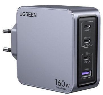Ugreen Rychlonabíječka 25877 Nexode 160 W 4-port GaN