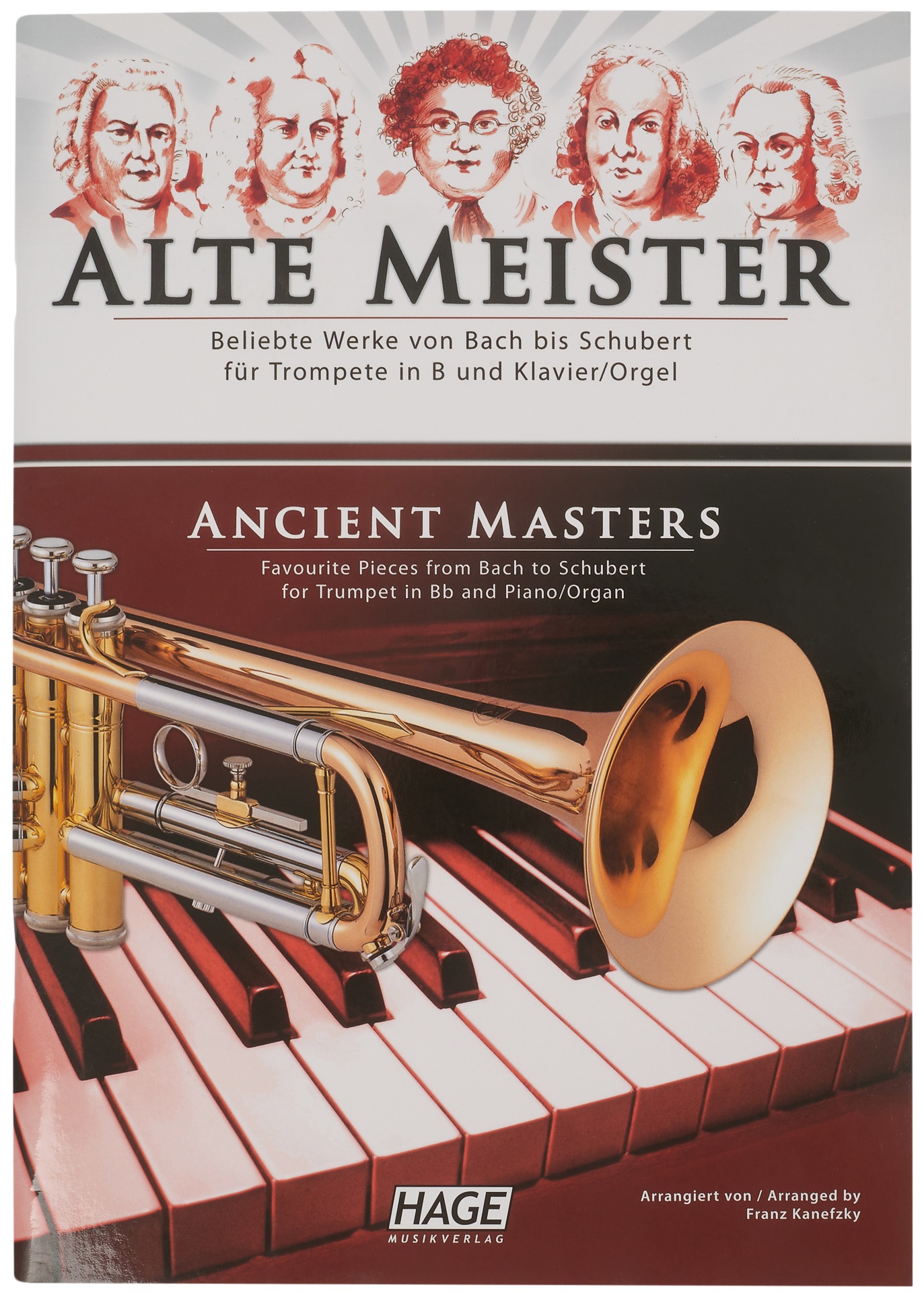 Fotografie MS Ancient masters for trumpet in Bb and piano/organ