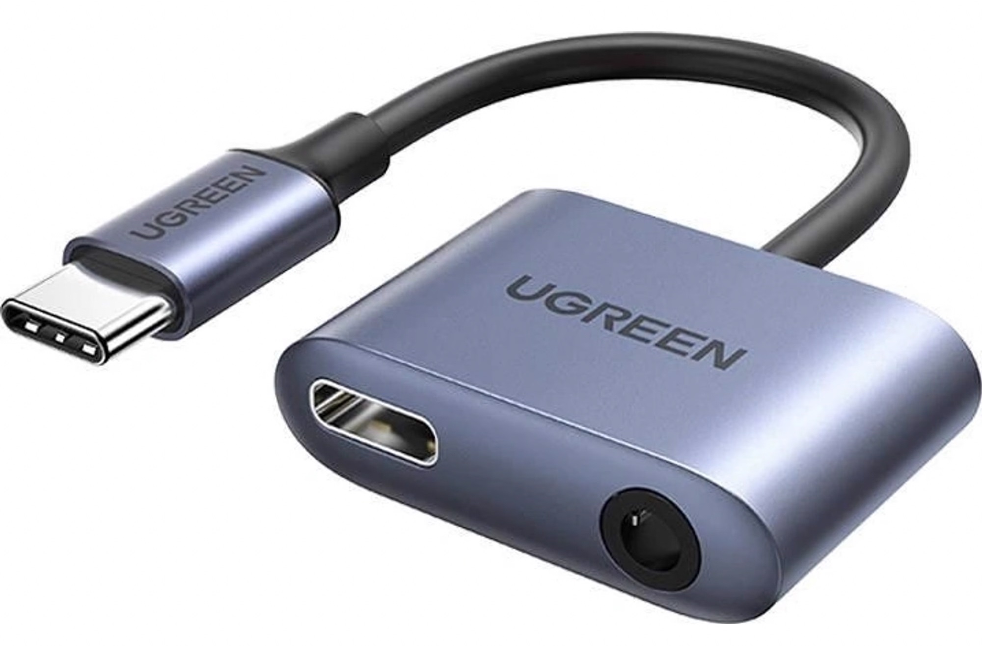 Fotografie Ugreen 60164 Externí DA převodník USB-C/3.5mm Audio s PD