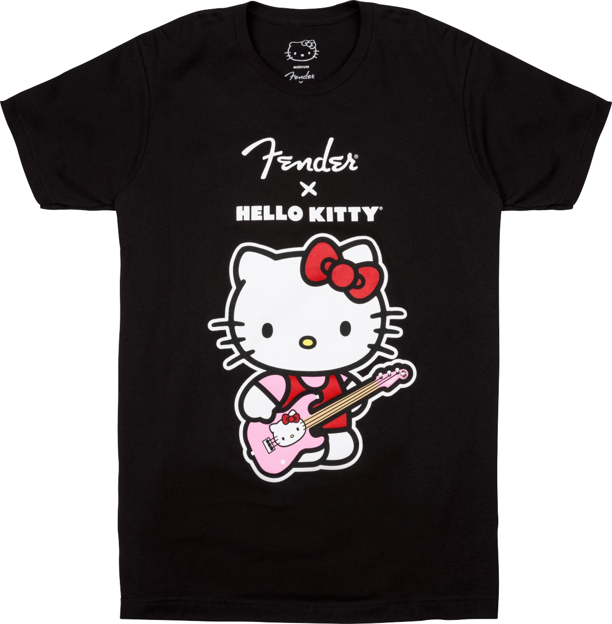 Fender Hello Kitty FR Logo Tee BK M