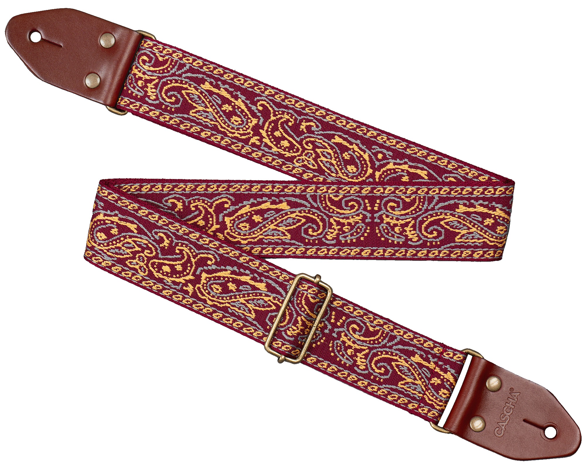 Fotografie Cascha CGS-JW2 Guitar Strap Jacquard Paisley