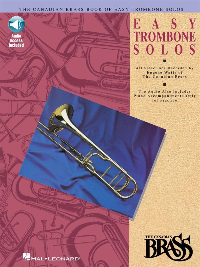 Fotografie MS Canadian Brass Book of Easy Trombone Solos