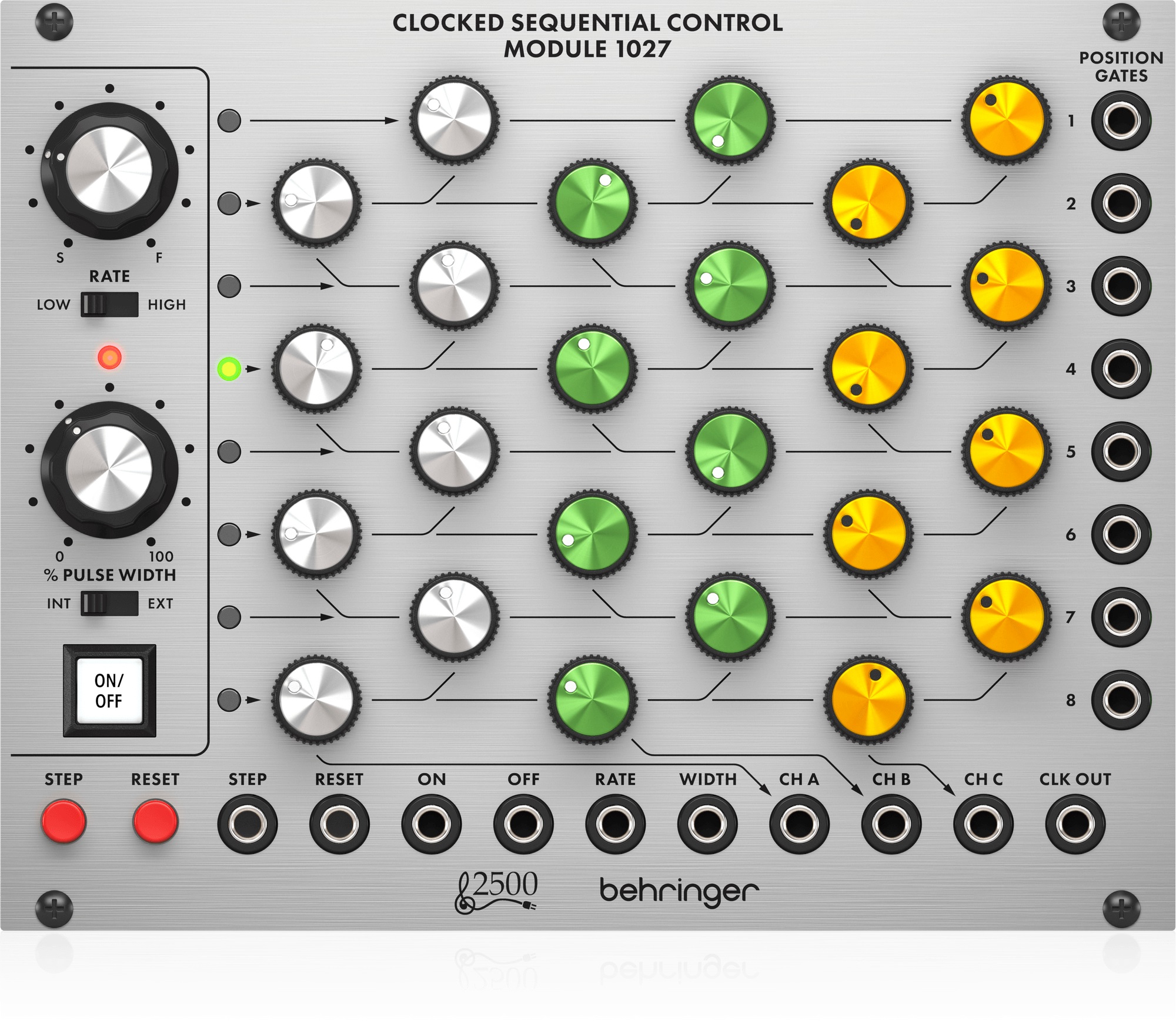 Fotografie Behringer CLOCKED SEQUENTIAL CONTROL MODULE 1027