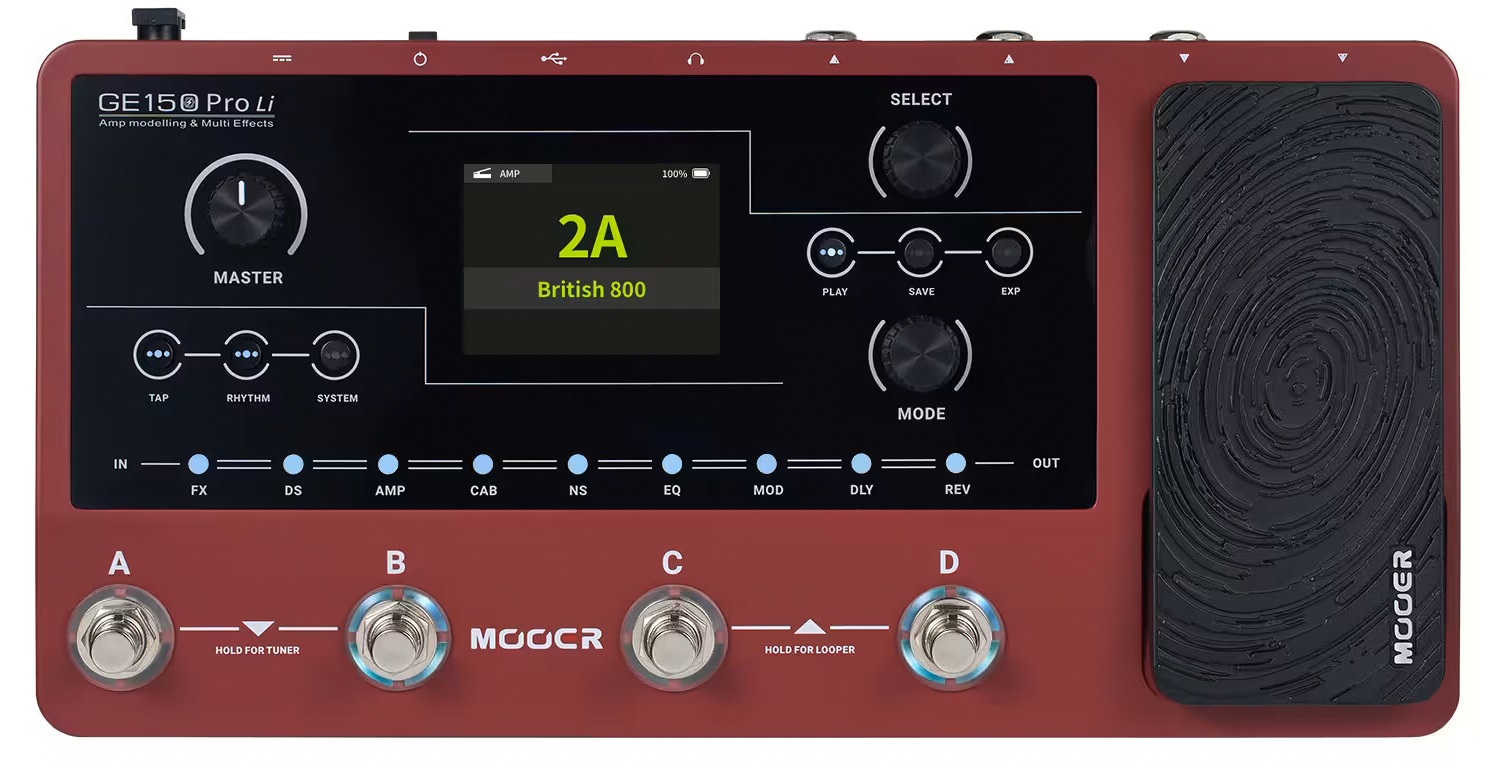 Fotografie Mooer GE150 PRO Li