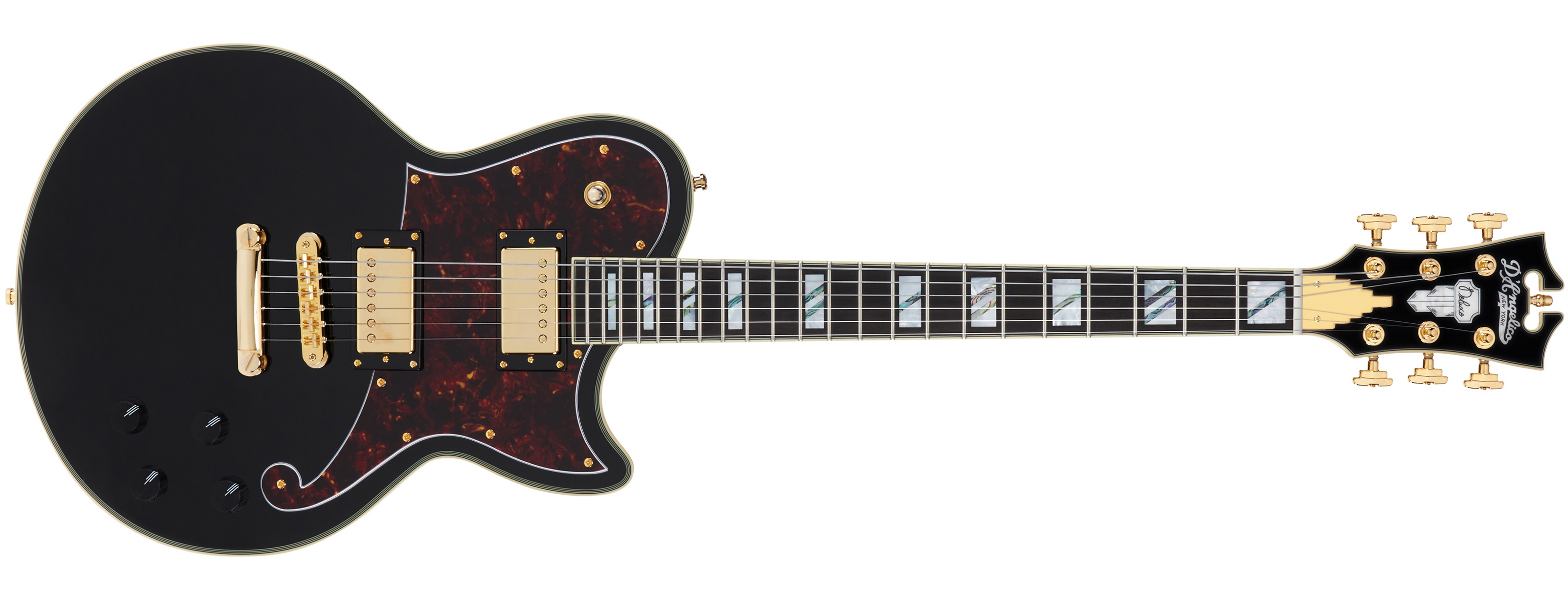 D'Angelico Deluxe Atlantic Black