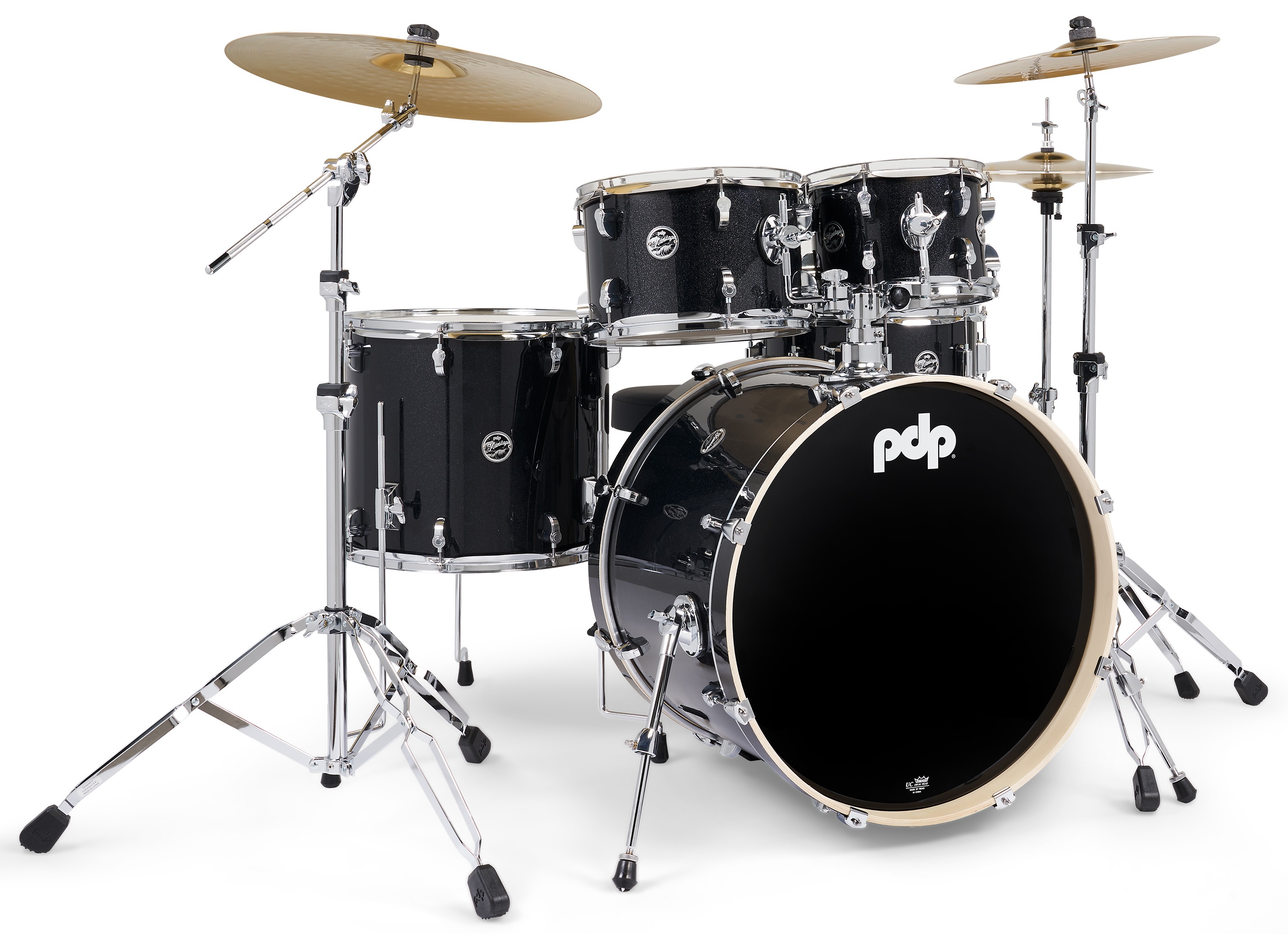 PDP Mainstage Black Sparkle Rock Set