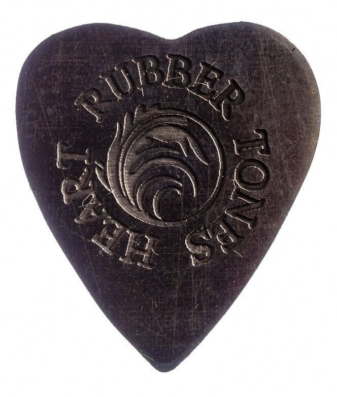 Timber Tones Rubber Tones Heart Black Nitrile