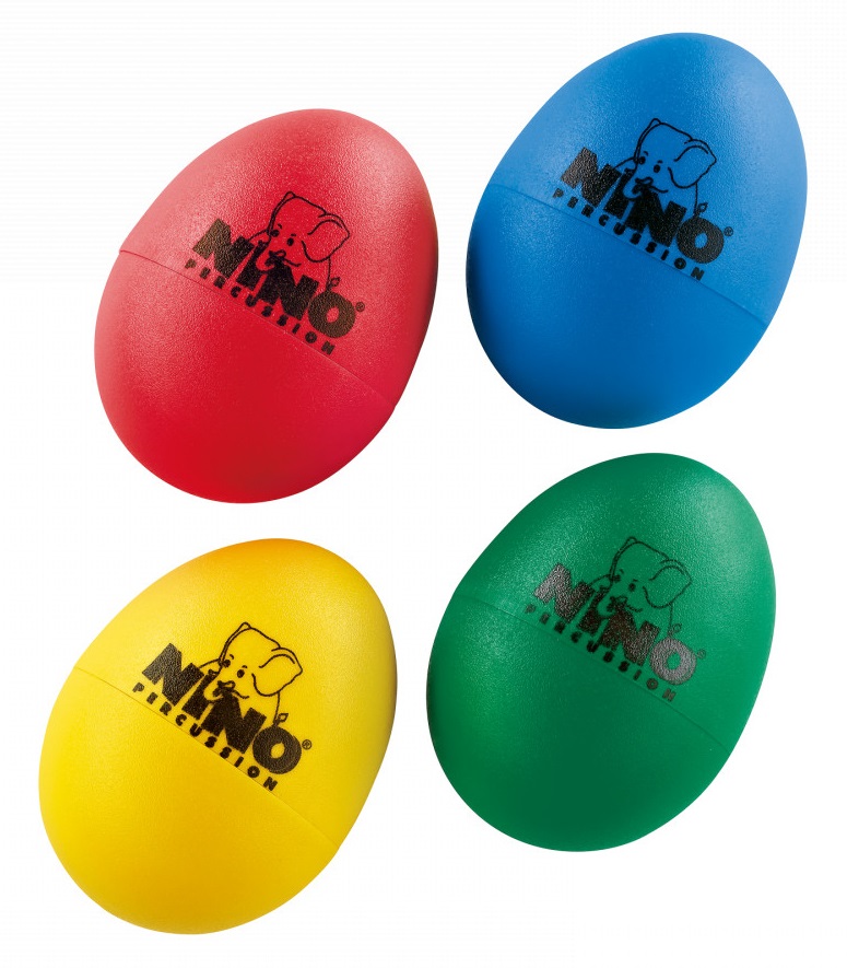NINO Egg Shaker Box - 4 pcs