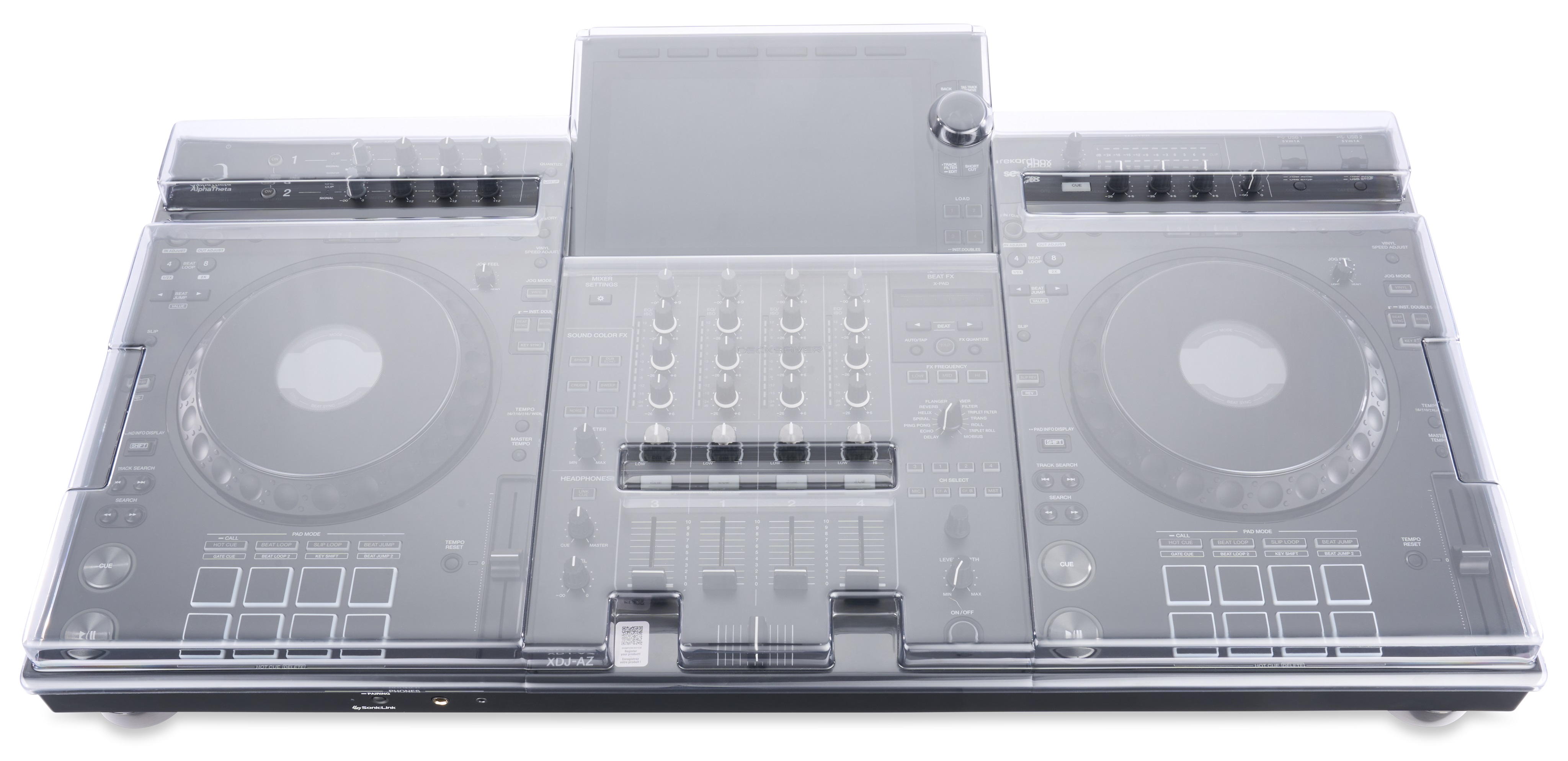 Fotografie Decksaver ALPHATHETA XDJ-AZ COVER