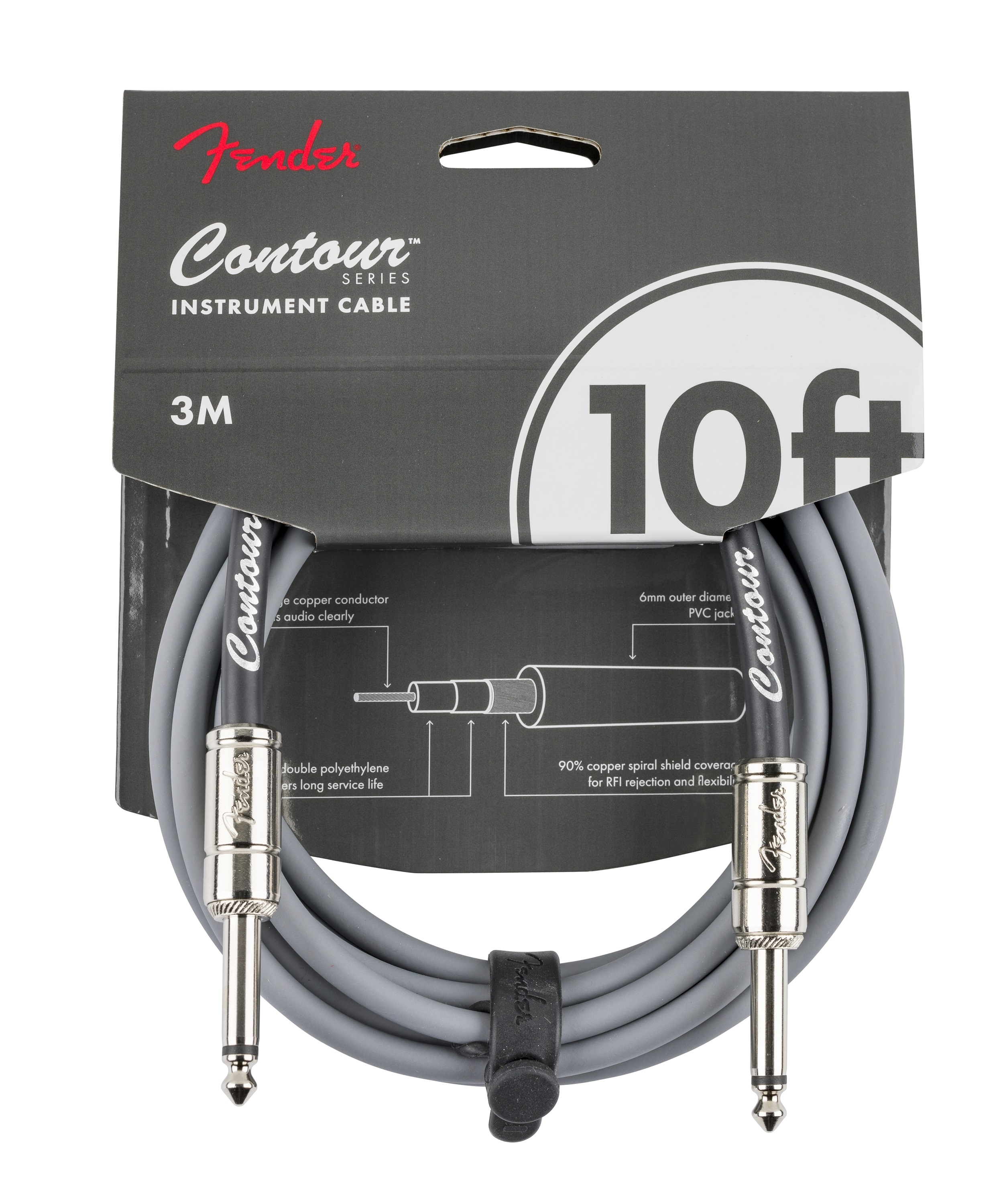 Fender Contour 10' Cable INS