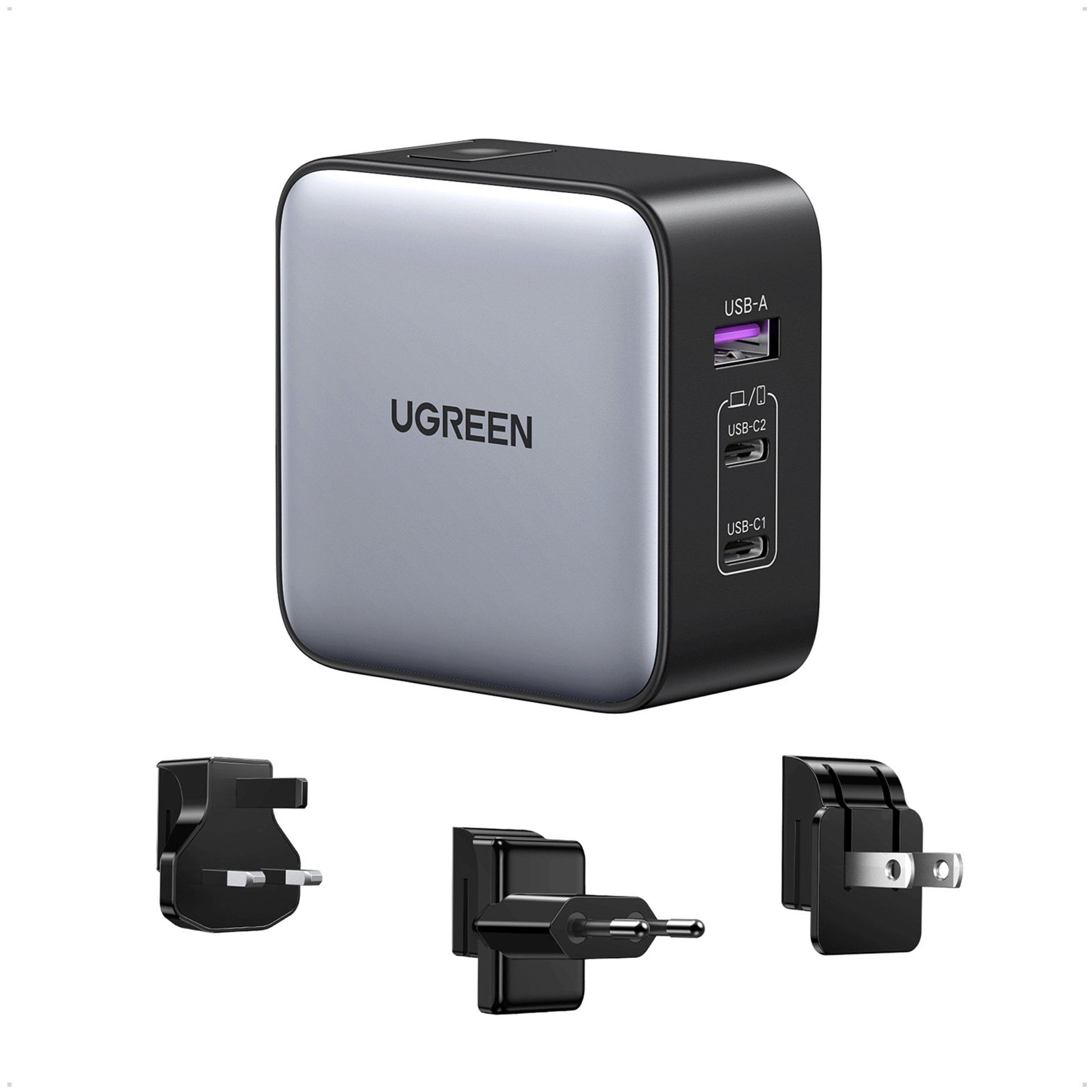 Ugreen Cestovní rychlonabíječka 90409 65W GaN Tech Worldwide